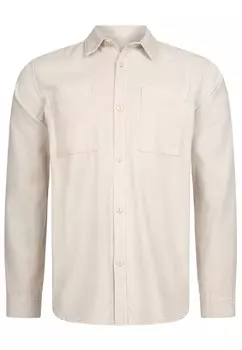 Рубашка обычного кроя на пуговицах INDICODE JEANS Thyge, светло-бежевый