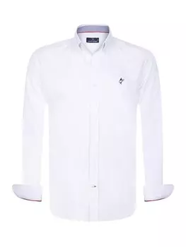 Рубашка обычного кроя на пуговицах Jacey Quinn, белый