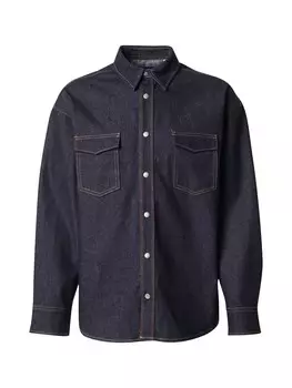Рубашка обычного кроя на пуговицах JACK & JONES JORAUSTIN, темно-синий