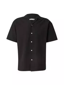 Рубашка обычного кроя на пуговицах JACK & JONES JJBREEZE, черный