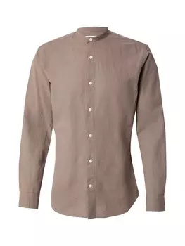 Рубашка обычного кроя на пуговицах JACK & JONES JJEBREEZE, цвет Mocha