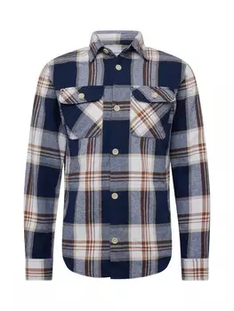 Рубашка обычного кроя на пуговицах JACK & JONES JJEDarren, темно-синий