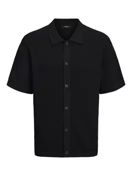 Рубашка обычного кроя на пуговицах JACK & JONES Jones, черный