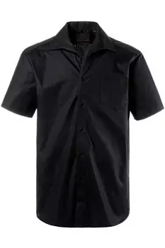 Рубашка обычного кроя на пуговицах JP1880, черный