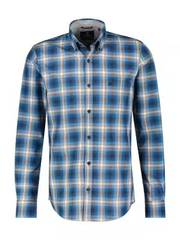 Рубашка обычного кроя на пуговицах LERROS, цвет mottled blue