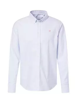 Рубашка обычного кроя на пуговицах Les Deux Konrad, светло-синий