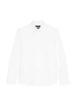 Рубашка обычного кроя на пуговицах Marc O'Polo, белый