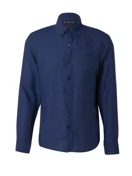 Рубашка обычного кроя на пуговицах Michael Kors, темно-синий