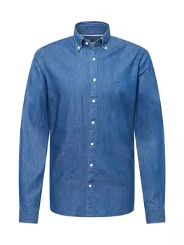 Рубашка обычного кроя на пуговицах Michael Kors, синий деним