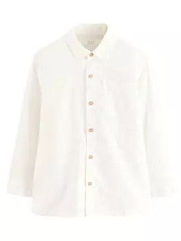 Рубашка обычного кроя на пуговицах Next, белый