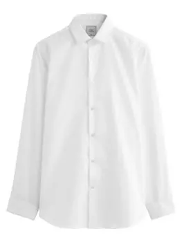 Рубашка обычного кроя на пуговицах Next, белый
