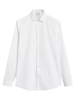 Рубашка обычного кроя на пуговицах Next, белый