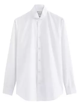 Рубашка обычного кроя на пуговицах Next, белый