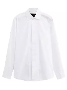 Рубашка обычного кроя на пуговицах Next, белый