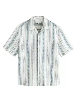 Рубашка обычного кроя на пуговицах Next, белый