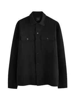 Рубашка обычного кроя на пуговицах Next, черный