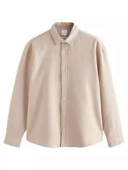 Рубашка обычного кроя на пуговицах Next, цвет Kitt