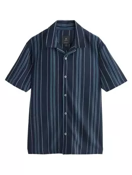 Рубашка обычного кроя на пуговицах Next, цвет Light blue/Dark blue