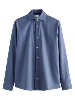 Рубашка обычного кроя на пуговицах Next, цвет Sapphire