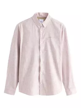 Рубашка обычного кроя на пуговицах Next, красный