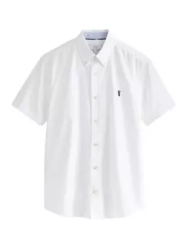 Рубашка обычного кроя на пуговицах Next Oxford, белый