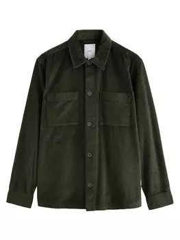 Рубашка обычного кроя на пуговицах Next, темно-зеленый