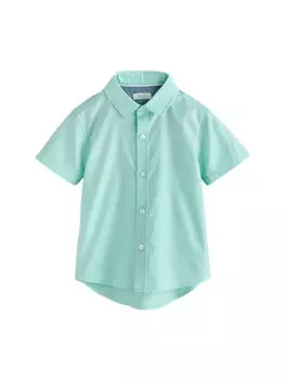 Рубашка обычного кроя на пуговицах Next, зеленый