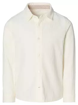 Рубашка обычного кроя на пуговицах Noppies Dulac, белый