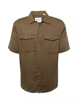 Рубашка обычного кроя на пуговицах Only & Sons KARI, оливковый