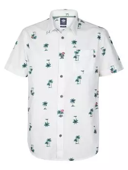 Рубашка обычного кроя на пуговицах Petrol Industries Coralshore, белый