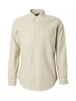 Рубашка обычного кроя на пуговицах Polo Ralph Lauren, бежевый