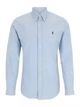 Рубашка обычного кроя на пуговицах Polo Ralph Lauren, светло-синий
