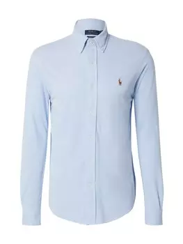Рубашка обычного кроя на пуговицах Polo Ralph Lauren, светло-синий