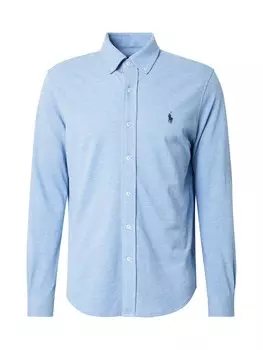 Рубашка обычного кроя на пуговицах Polo Ralph Lauren, светло-синий