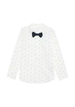 Рубашка обычного кроя на пуговицах s.Oliver, белый