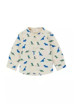 Рубашка обычного кроя на пуговицах s.Oliver, бежевый