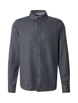 Рубашка обычного кроя на пуговицах s.Oliver, цвет Light grey/Dark grey