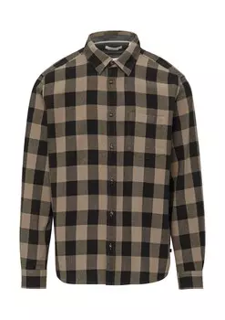 Рубашка обычного кроя на пуговицах s.Oliver, цвет Brown/Black