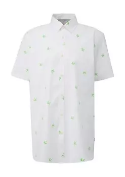 Рубашка обычного кроя на пуговицах s.Oliver, белый