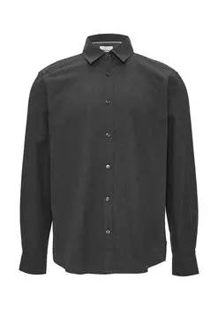 Рубашка обычного кроя на пуговицах s.Oliver, антрацит