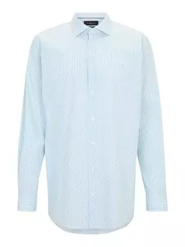 Рубашка обычного кроя на пуговицах s.Oliver BLACK LABEL, небесно-синий