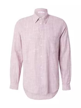 Рубашка обычного кроя на пуговицах Samse Samse Liam, розовый