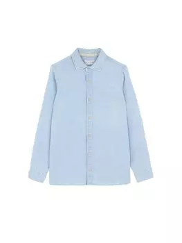 Рубашка обычного кроя на пуговицах Scalpers, синий