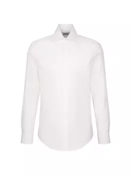 Рубашка обычного кроя на пуговицах SEIDENSTICKER, белый