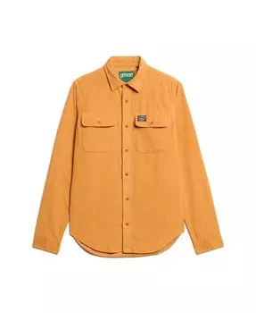 Рубашка обычного кроя на пуговицах Superdry, оранжевый