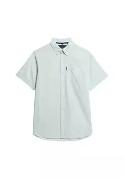 Рубашка обычного кроя на пуговицах Superdry, пастельный зеленый