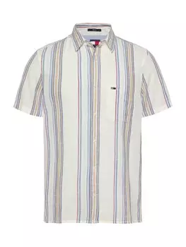 Рубашка обычного кроя на пуговицах Tommy Jeans, белый