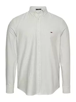 Рубашка обычного кроя на пуговицах Tommy Jeans, пастельный зеленый