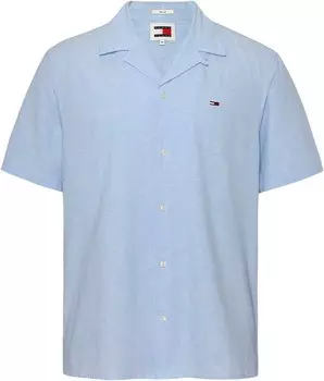 Рубашка обычного кроя на пуговицах Tommy Jeans, цвет Blue/Navy