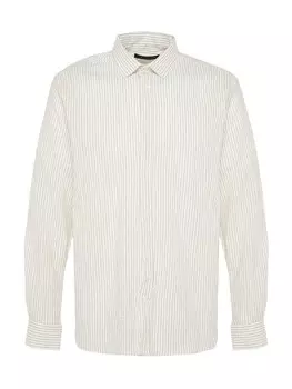 Рубашка обычного кроя на пуговицах Trendyol, цвет Beige/Camel